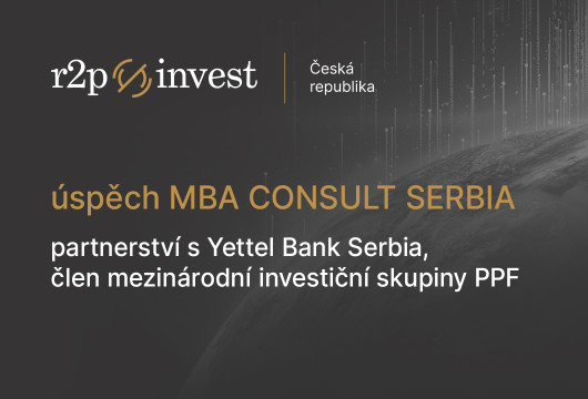 MBA CONSULT SERBIA (partnerská firma r2p invest Global) vyhrála výběrové řízení na mimosoudní inkaso pohledávek pro Yettel Bank Serbia
