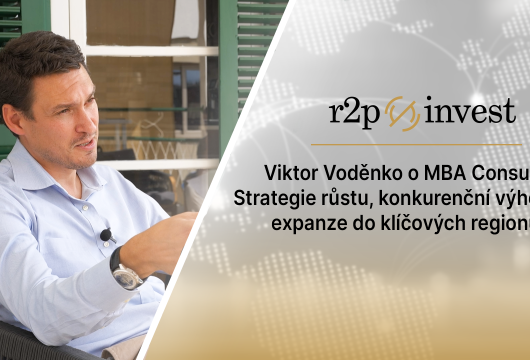 Viktor Voděnko o růstu MBA Consult: Strategie, konkurence a nové trhy